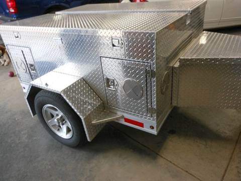 2014 Alum-Line dog trailer