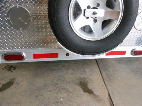 2014 Alum-Line dog trailer