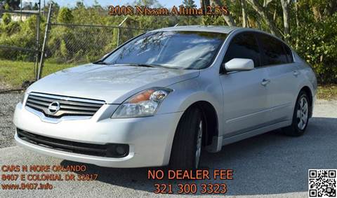 2008 Nissan Altima for sale at Cars & More European Car Service Center LLc - Cars And More in Orlando FL