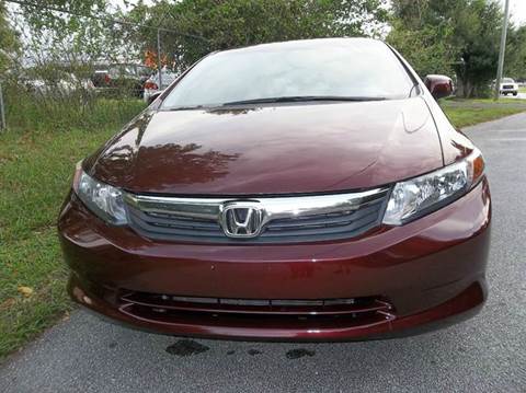 2012 Honda Civic for sale at Cars & More European Car Service Center LLc - Cars And More in Orlando FL