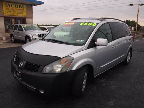 2004 Nissan Quest for sale at JACOBS AUTO SALES AND SERVICE in Whitehall PA
