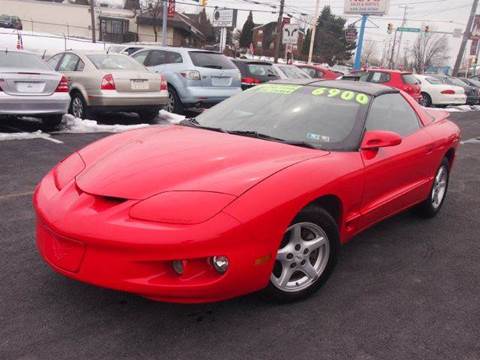 2000 Pontiac Firebird for sale at JACOBS AUTO SALES AND SERVICE in Whitehall PA