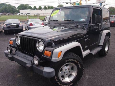 2002 Jeep Wrangler for sale at JACOBS AUTO SALES AND SERVICE in Whitehall PA