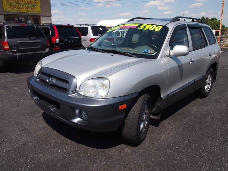 2005 Hyundai Santa Fe for sale at JACOBS AUTO SALES AND SERVICE in Whitehall PA