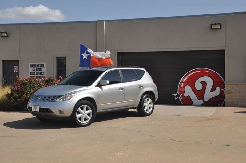 2003 nissan murano sl 4dr suv in lubbock tx v12 auto group 2003 nissan murano sl 4dr suv in