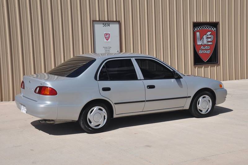 2000 Toyota Corolla CE 4dr Sedan In Lubbock TX - V12 Auto Group