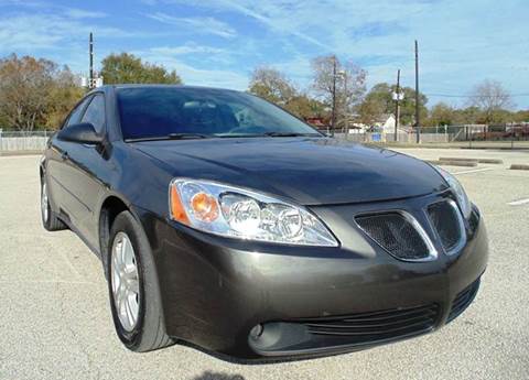 2006 Pontiac G6 for sale at TEXAS QUALITY AUTO SALES in Houston TX