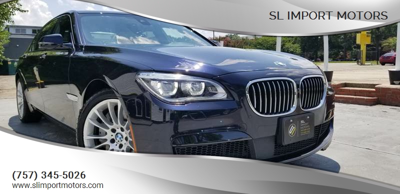 2015 BMW 7 Series for sale at SL Import Motors in Newport News VA