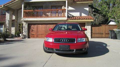 2003 Audi A4 for sale at Anoosh Auto in Mission Viejo CA