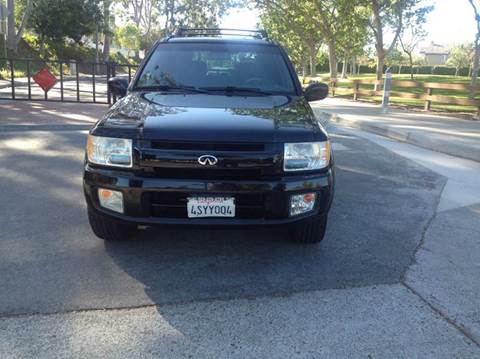 2001 Infiniti QX4 for sale at Anoosh Auto in Mission Viejo CA