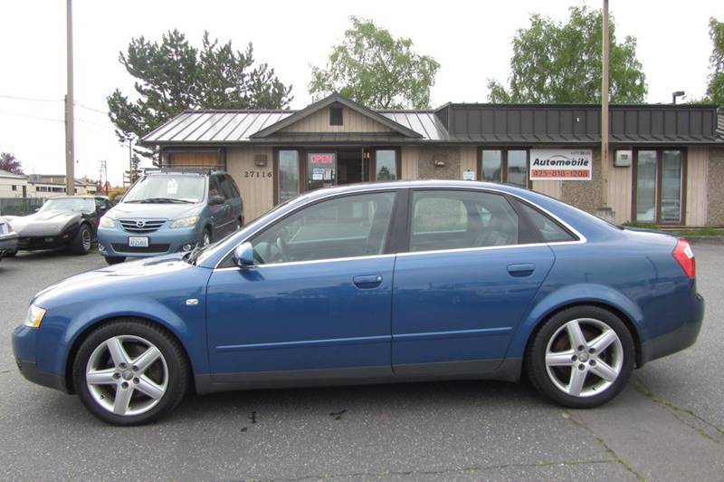 2003 audi a4 awd 3 0 quattro 4dr sedan in stanwood wa automobile inc 2003 audi a4 awd 3 0 quattro 4dr sedan