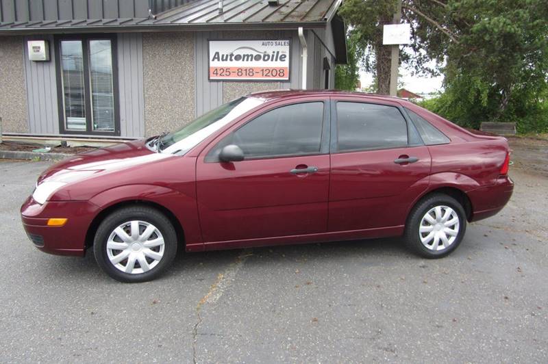 2007 Ford Focus Zx4 Se 4dr Sedan In Stanwood Wa Automobile Inc