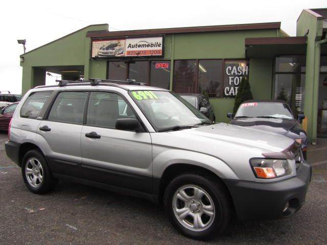 2004 subaru forester x awd 4dr wagon in stanwood wa automobile inc 2004 subaru forester x awd 4dr wagon in