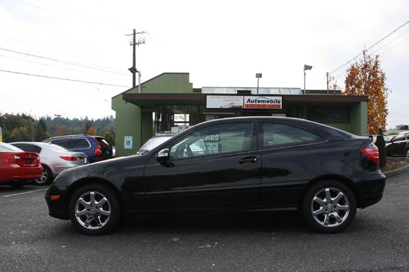 2002 mercedes benz c class c230 kompressor 2dr hatchback in stanwood wa automobile inc 2002 mercedes benz c class c230