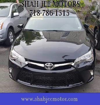 2015 Toyota Camry for sale at Shah Jee Motors in Woodside NY