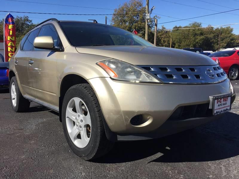 2005 Nissan Murano AWD SL 4dr SUV In McAlester OK EZ Pay Used Cars