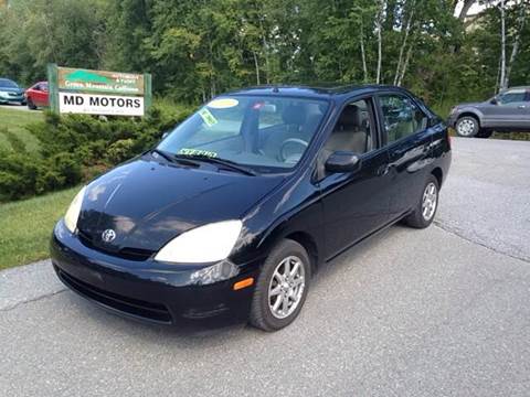 2003 Toyota Prius for sale at MD Motors LLC in Williston VT