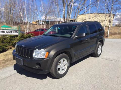 2006 Jeep Grand Cherokee for sale at MD Motors LLC in Williston VT
