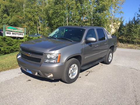 2007 Chevrolet Avalanche for sale at MD Motors LLC in Williston VT