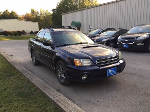 2005 Subaru Baja for sale at MD Motors LLC in Williston VT