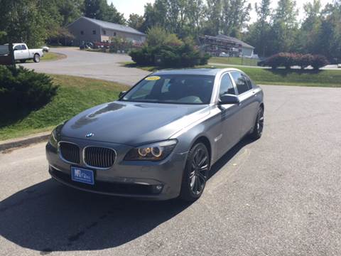 2011 BMW 7 Series for sale at MD Motors LLC in Williston VT