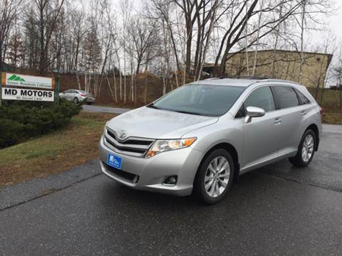 2013 Toyota Venza for sale at MD Motors LLC in Williston VT