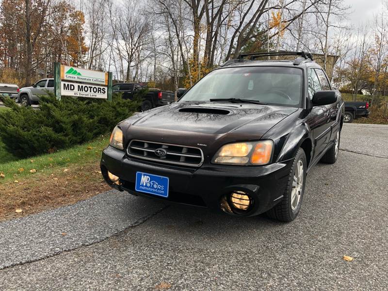 2006 Subaru Baja Awd Turbo 4dr Crew Cab W Leather Package Sb 2 5l H4 4a In Williston Vt Md Motors Llc