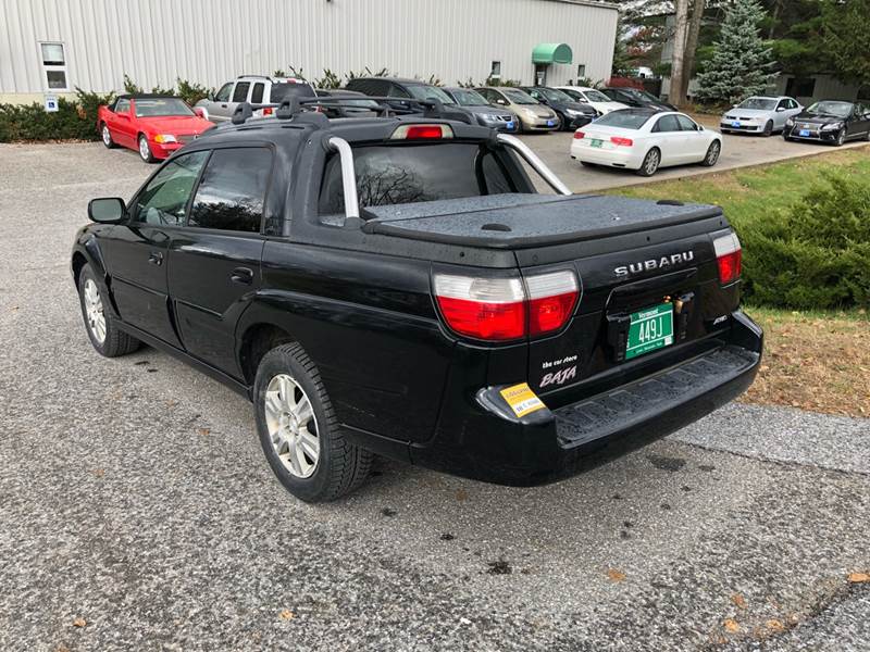 2006 Subaru Baja Awd Turbo 4dr Crew Cab W Leather Package Sb 2 5l H4 4a In Williston Vt Md Motors Llc