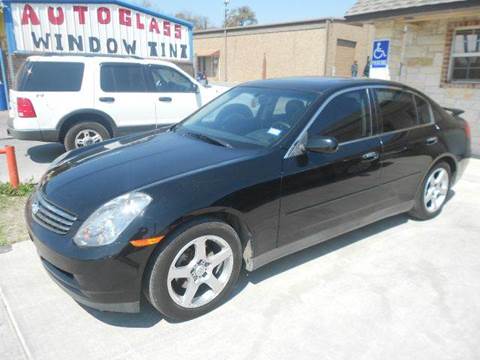 2003 Infiniti G35 for sale at CARDEPOT in Fort Worth TX