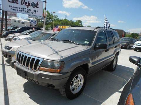 2002 Jeep Grand Cherokee for sale at CARDEPOT in Fort Worth TX