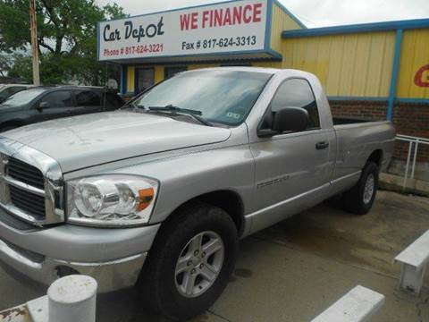 2007 Dodge Ram Pickup 1500 for sale at CARDEPOT in Fort Worth TX
