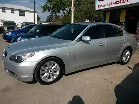2004 BMW 5 Series for sale at CARDEPOT in Fort Worth TX