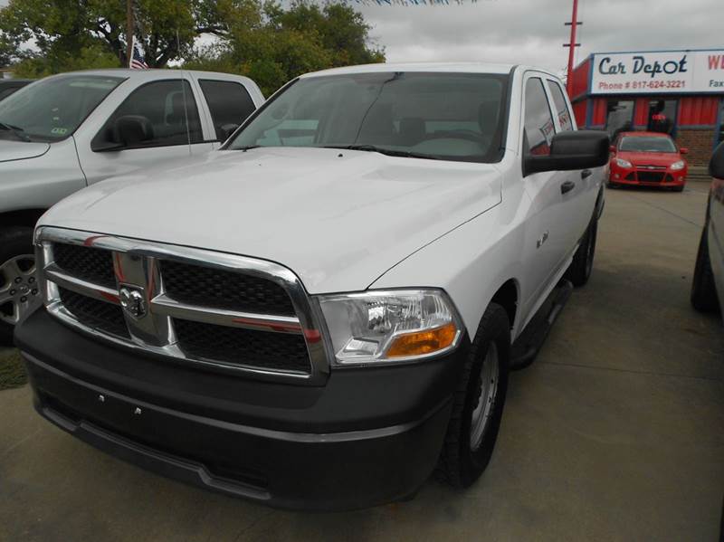 2010 Dodge Ram Pickup 1500 for sale at CARDEPOT in Fort Worth TX