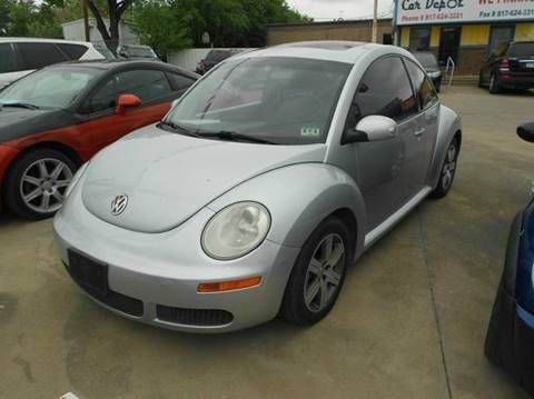 2006 Volkswagen New Beetle for sale at CARDEPOT in Fort Worth TX