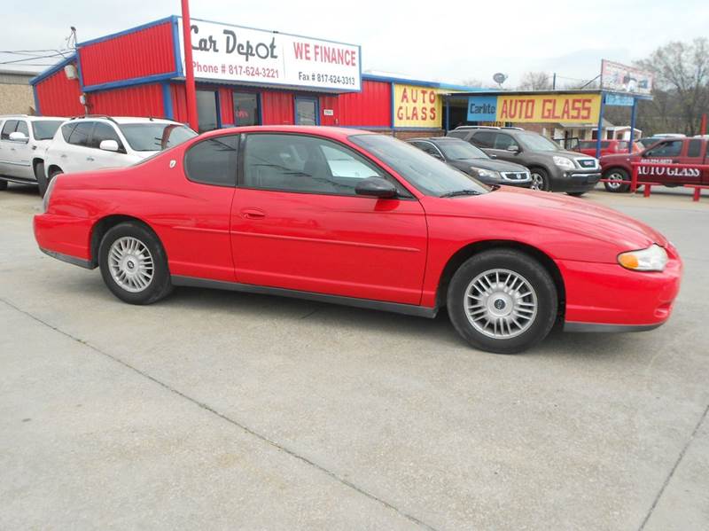 2001 Chevrolet Monte Carlo LS 2dr Coupe In Fort Worth TX - Car Depot