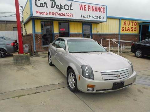 2007 Cadillac CTS for sale at CARDEPOT in Fort Worth TX