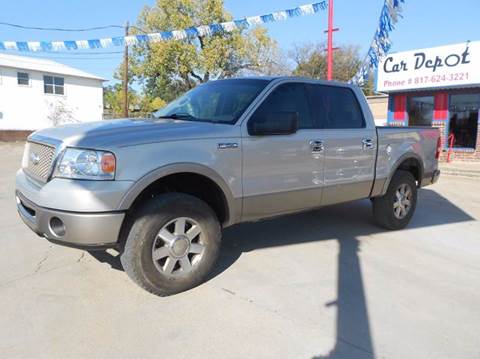 2006 Ford F-150 for sale at CARDEPOT in Fort Worth TX