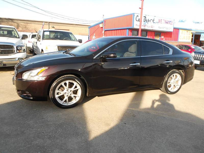 2012 Nissan Maxima for sale at CARDEPOT in Fort Worth TX