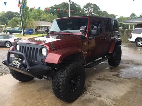 2007 Jeep Wrangler Unlimited for sale at SW AUTO LLC in Lafayette LA