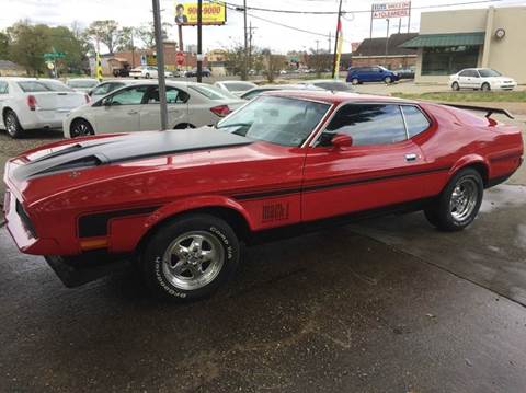 1971 Ford Mustang for sale at SW AUTO LLC in Lafayette LA