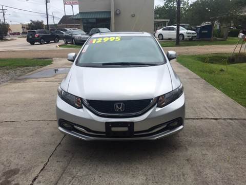 2013 Honda Civic for sale at SW AUTO LLC in Lafayette LA