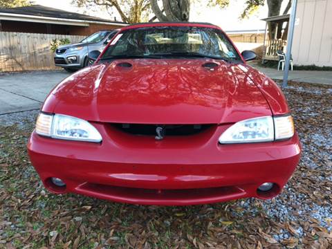 1997 Ford Mustang SVT Cobra for sale at SW AUTO LLC in Lafayette LA