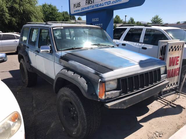 1990 Jeep Cherokee for sale at GEM STATE AUTO in Boise ID