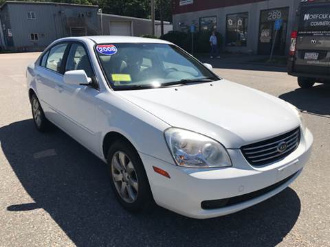 2008 Kia Optima for sale at Mitch's Repair DBA Orlando's Garage in Norfolk MA