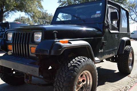 1995 Jeep Wrangler for sale at E-Auto Groups in Dallas TX