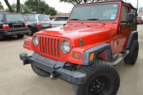1997 Jeep Wrangler for sale at E-Auto Groups in Dallas TX