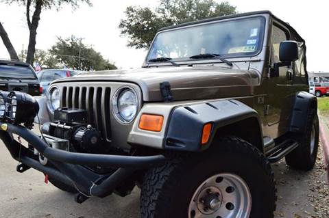 2003 Jeep Wrangler for sale at E-Auto Groups in Dallas TX