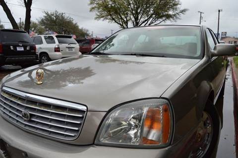 2002 Cadillac DeVille for sale at E-Auto Groups in Dallas TX