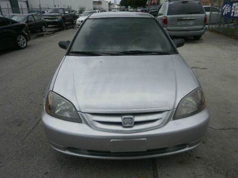 2002 Honda Civic for sale at Sunshine Auto Warehouse in Hollywood FL