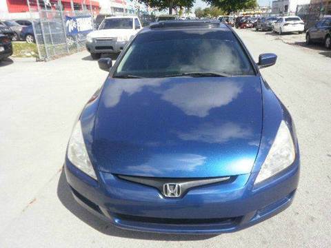 2003 Honda Accord for sale at Sunshine Auto Warehouse in Hollywood FL